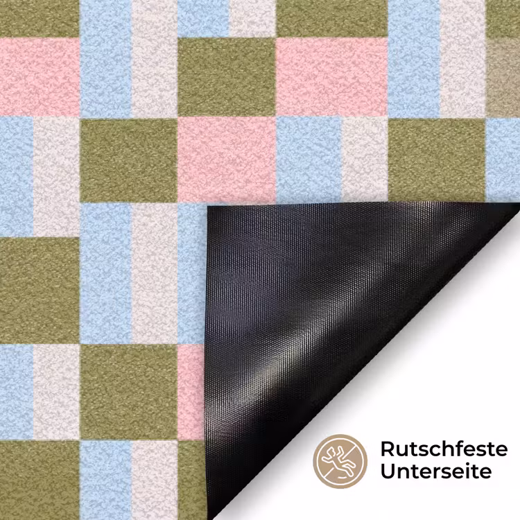 Fußmatte - Muster – Geometrisch – Abstrakt – Farbenfroh – Modern — 6