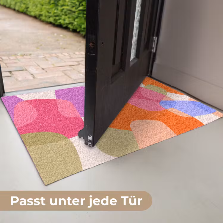 Fußmatte - Zusammenfassung – Formen – Modern – Farbenfroh — 7