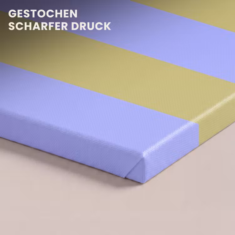 Leinwandbild - Zusammenfassung – Geometrie – Streifen – Blöcke – Rot — 4