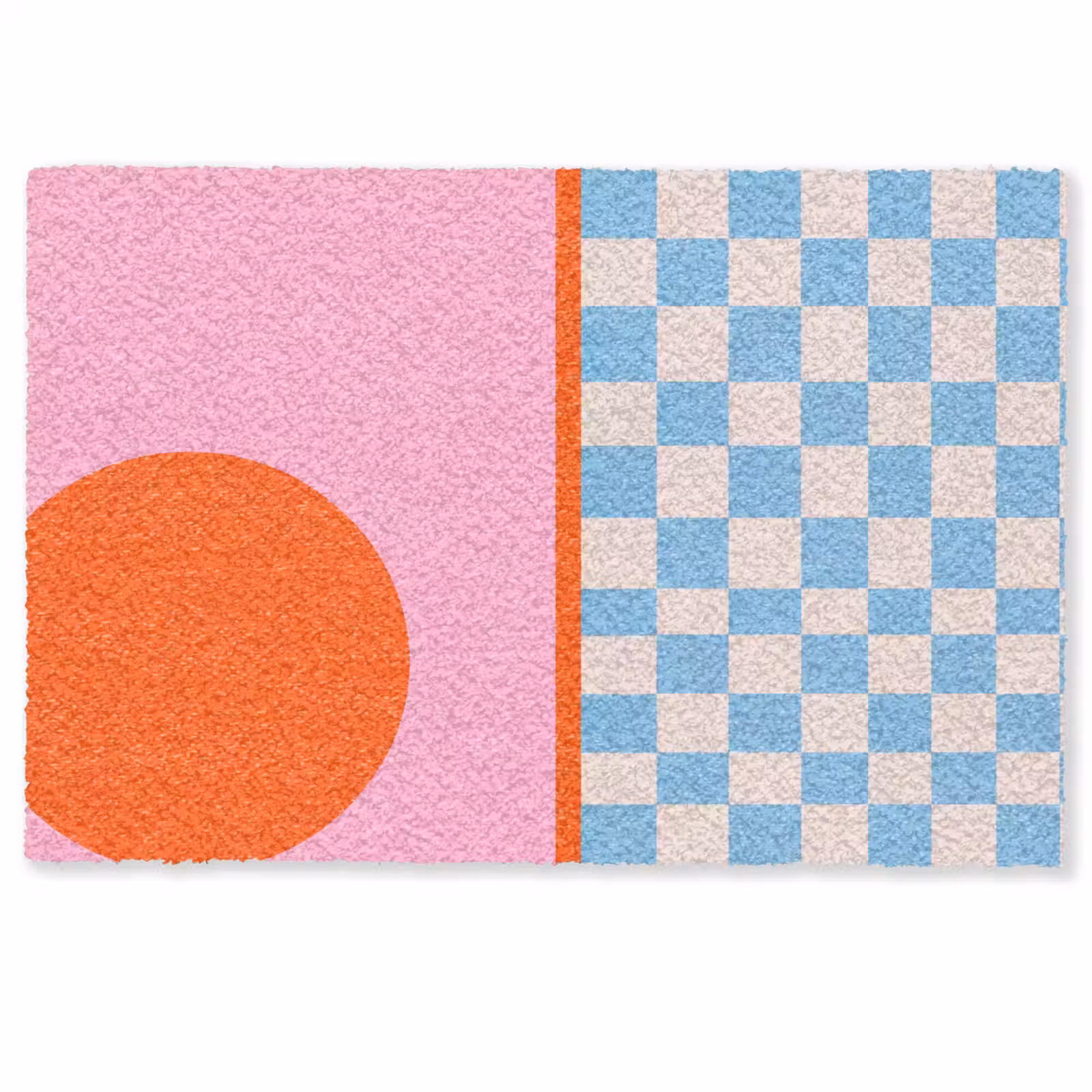 Fußmatte - Zusammenfassung – Formen – Geometrisch – Modern – Farbenfroh — 1