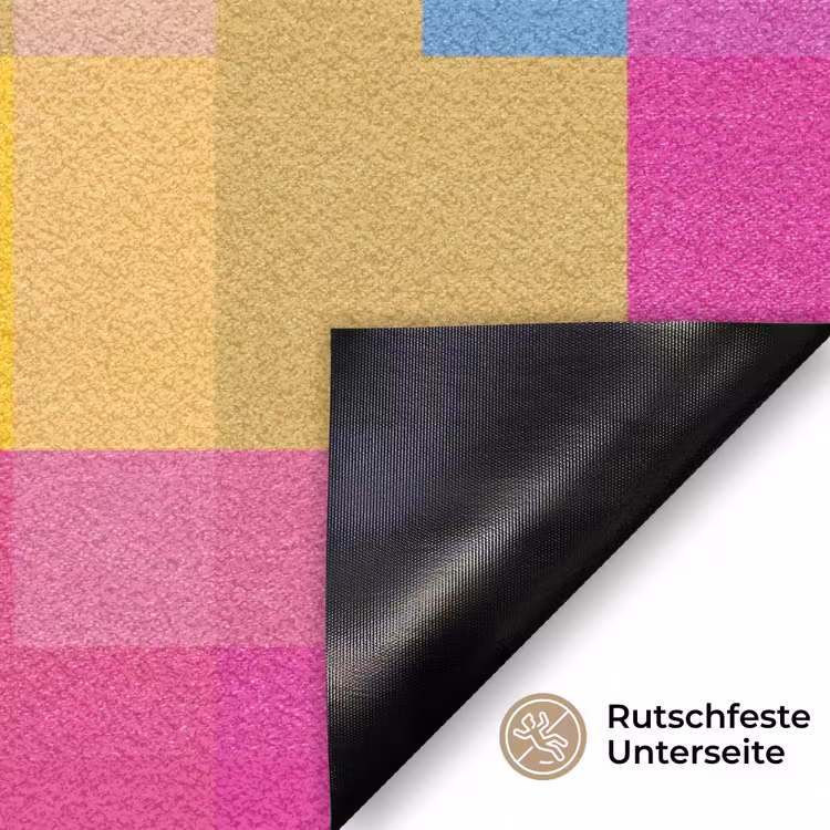 Fußmatte - Abstrakt – Geometrisch – Kunst – Farbenfroh – Modern — 6