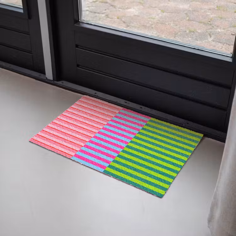 Fußmatte - Muster – Streifen – Modern – Abstrakt – Bunt — 2