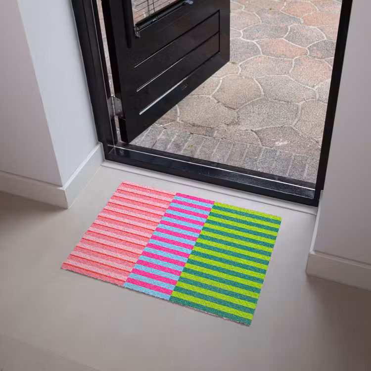Fußmatte - Muster – Streifen – Modern – Abstrakt – Bunt — 4