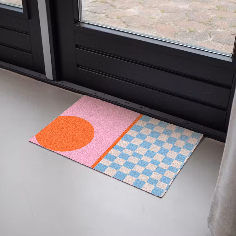 Fußmatte - Zusammenfassung – Formen – Geometrisch – Modern – Farbenfroh — 2
