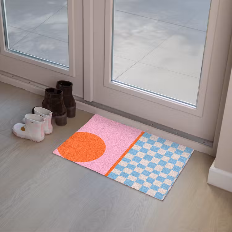 Fußmatte - Zusammenfassung – Formen – Geometrisch – Modern – Farbenfroh — 8