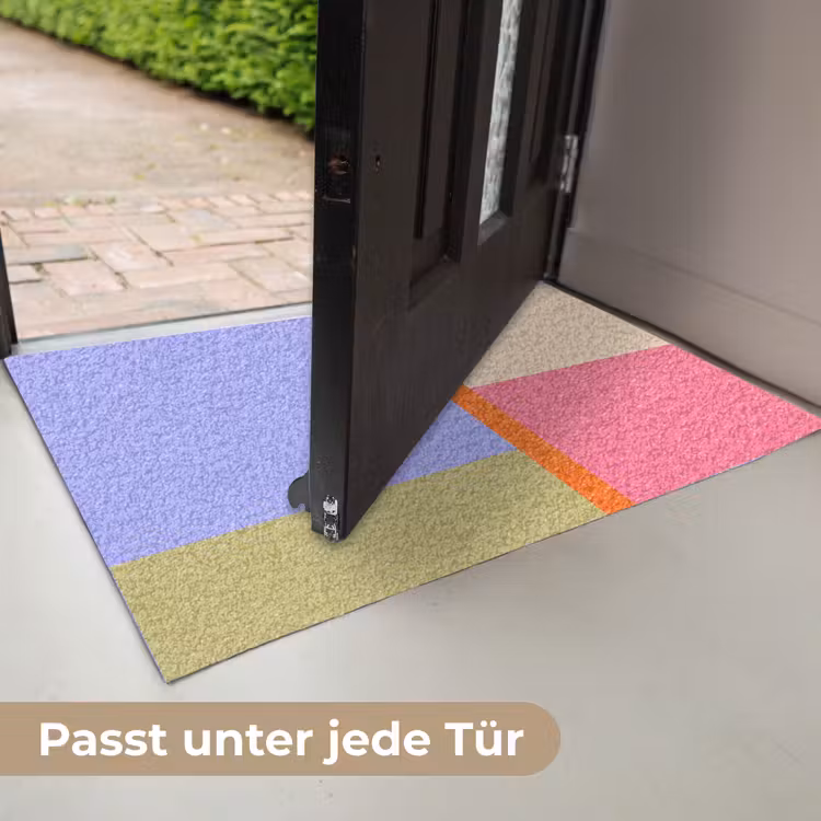 Fußmatte - Zusammenfassung – Geometrie – Kunst – Modern – Farbenfroh — 7