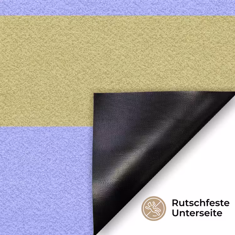 Fußmatte - Zusammenfassung – Geometrie – Streifen – Blöcke – Rot — 6