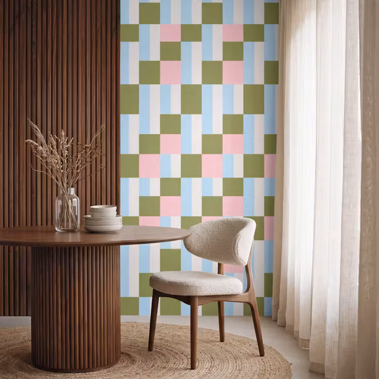 Tapete - Muster – Geometrisch – Abstrakt – Farbenfroh – Modern — 4