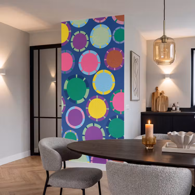 Tapete - Muster – Kreise – Abstrakt – Bunt — 5