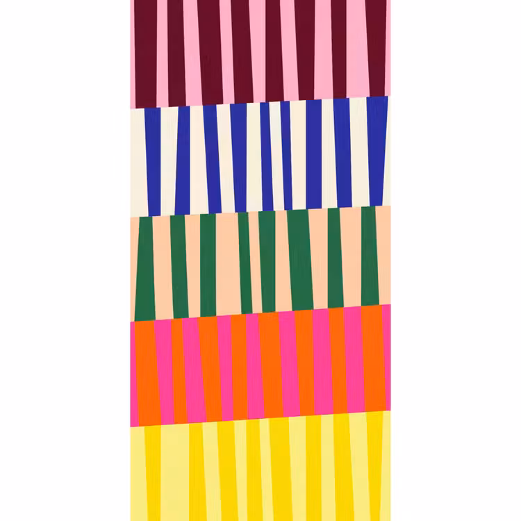 Tapete - Muster – Streifen – Abstrakt – Modern – Farbenfroh — 2