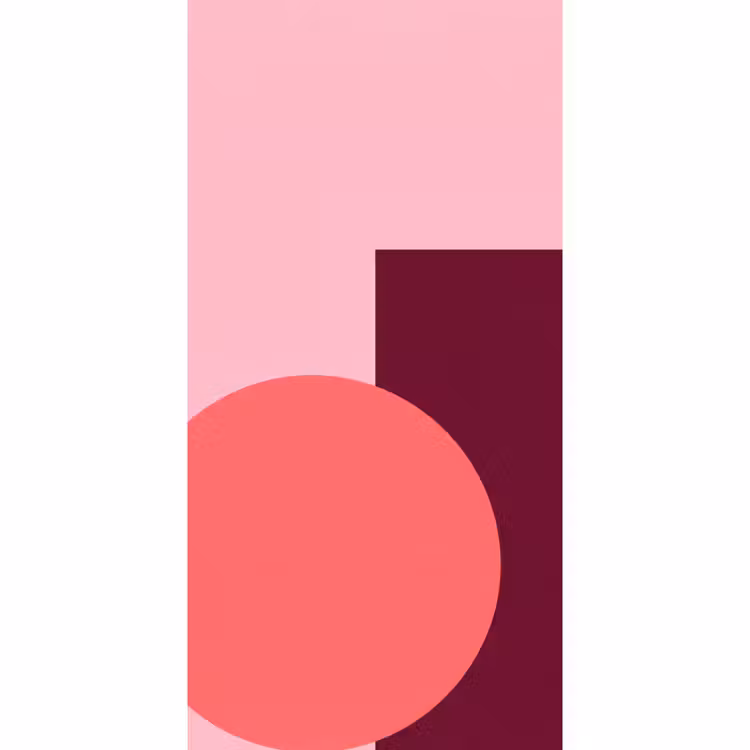 Tapete - Zusammenfassung – Formen – Rosa – Modern – Design — 2
