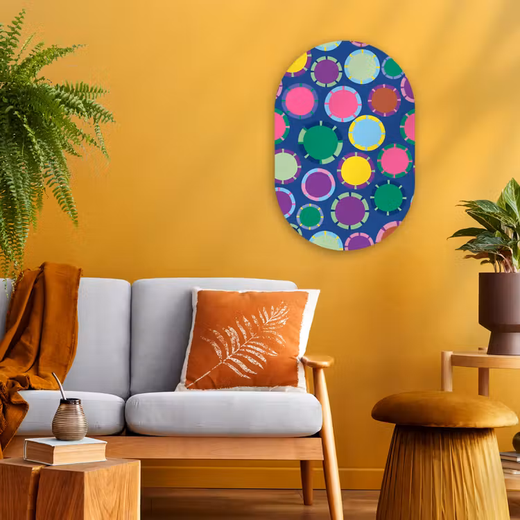 Forexbild Oval - Muster – Kreise – Abstrakt – Bunt — 2