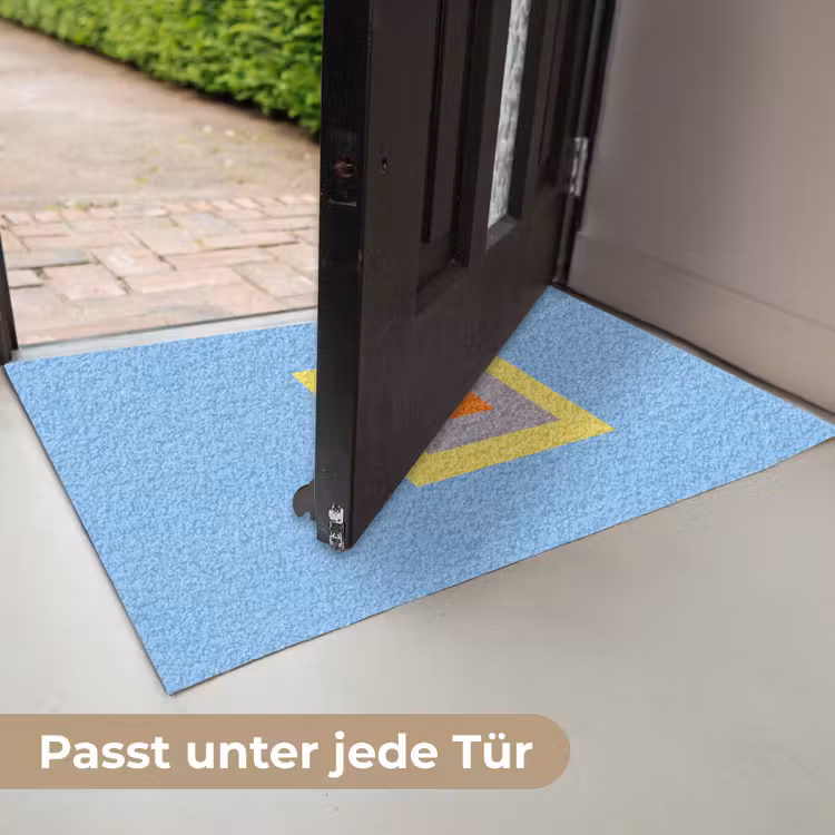 Fußmatte - Abstrakt – Geometrisch – Farbenfroh – Modern – Formen — 7
