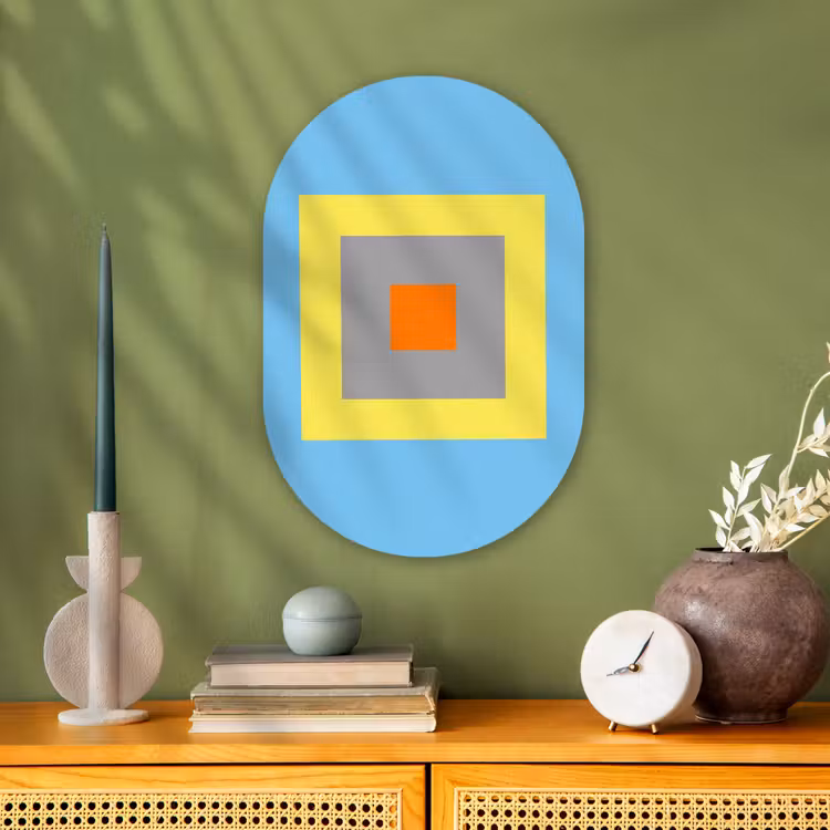 Forexbild Oval - Abstrakt – Geometrisch – Farbenfroh – Modern – Formen — 3
