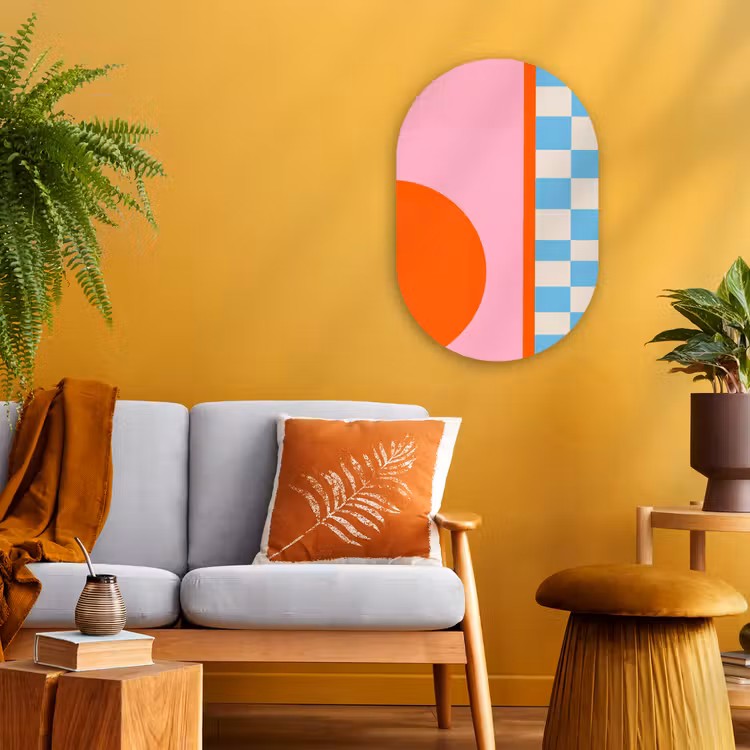 Forexbild Oval - Zusammenfassung – Formen – Geometrisch – Modern – Farbenfroh — 2