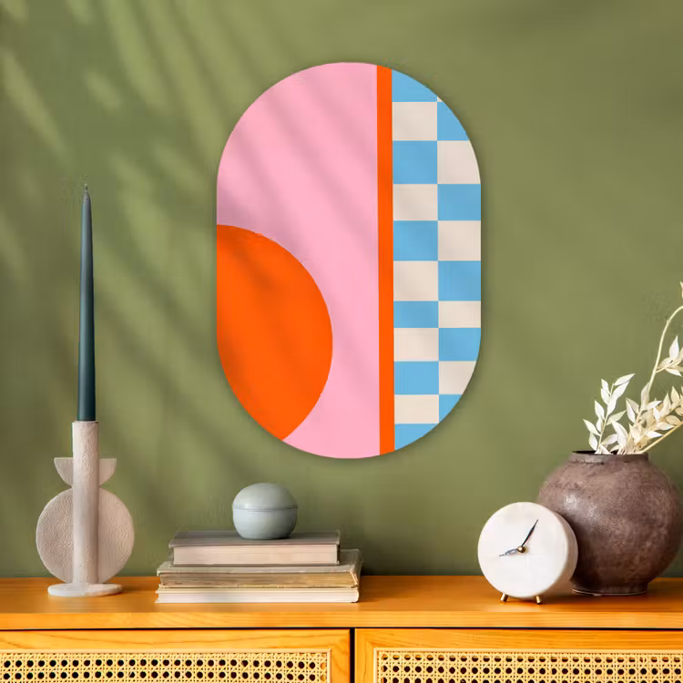 Forexbild Oval - Zusammenfassung – Formen – Geometrisch – Modern – Farbenfroh — 3