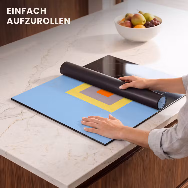 Herdabdeckplatte - Abstrakt – Geometrisch – Farbenfroh – Modern – Formen — 7