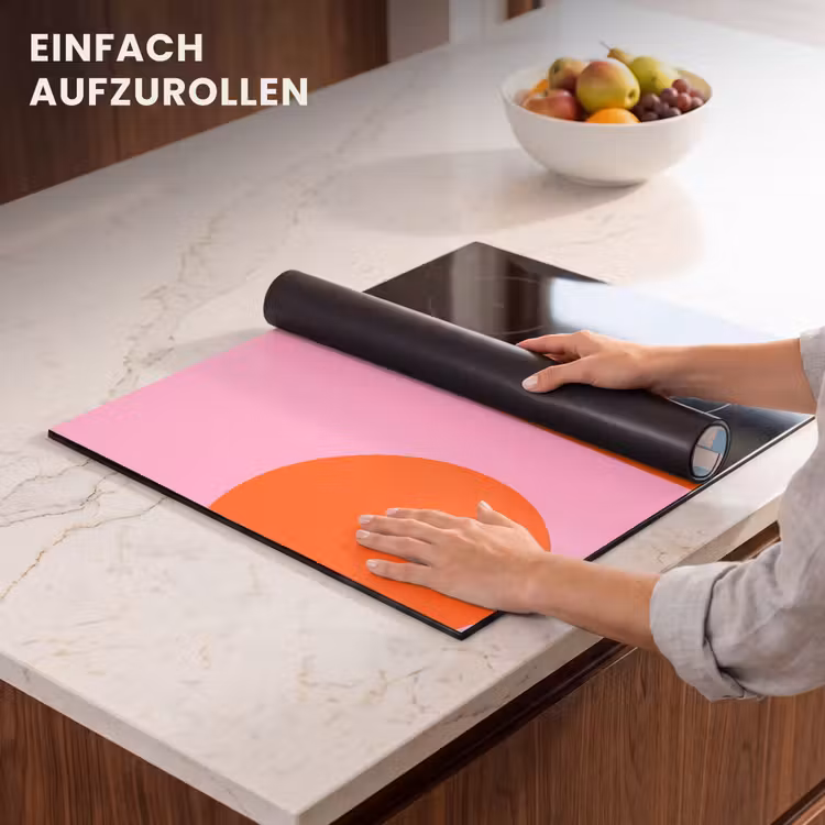 Herdabdeckplatte - Zusammenfassung – Formen – Geometrisch – Modern – Farbenfroh — 7