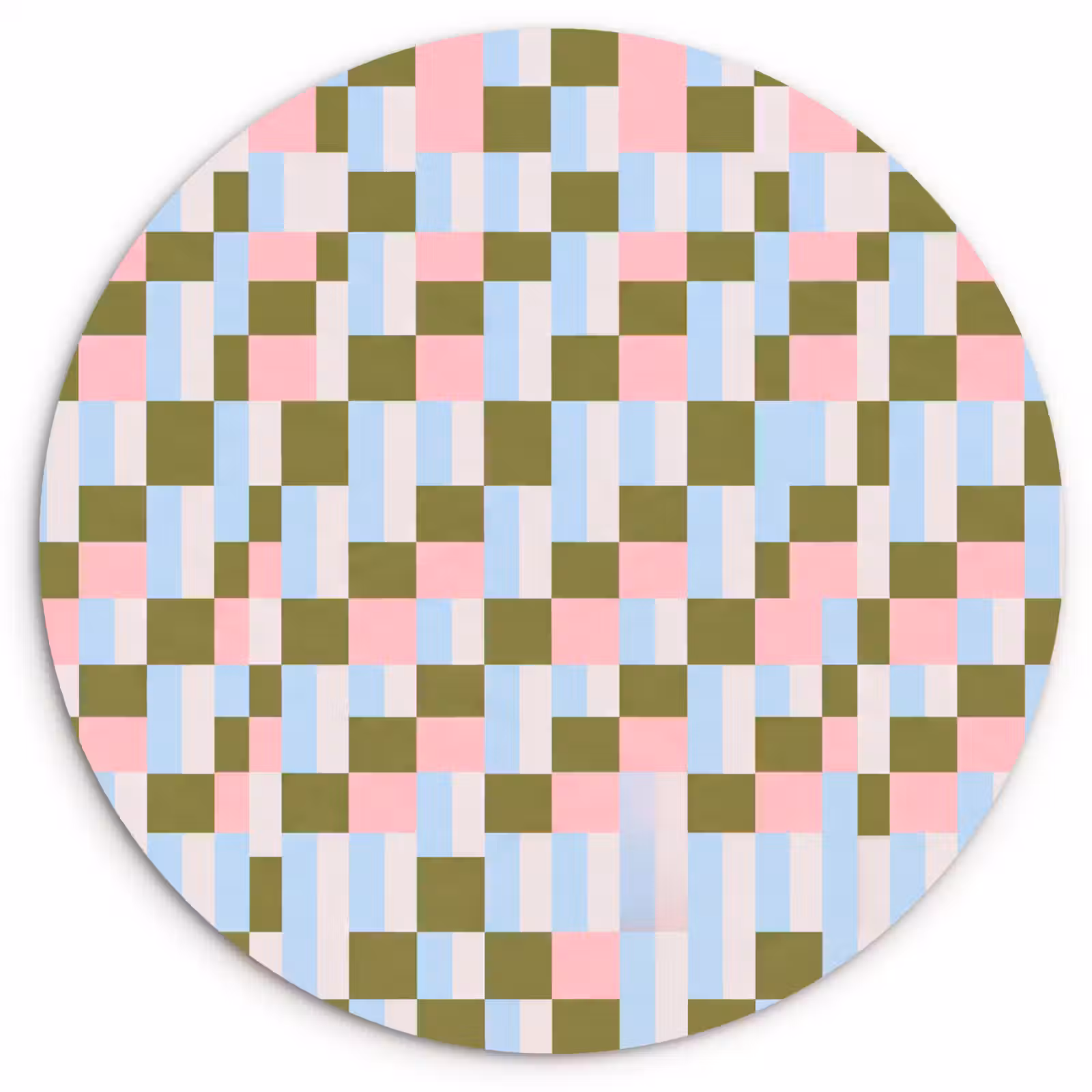 Forexbild Rund - Muster – Geometrisch – Abstrakt – Farbenfroh – Modern — 1