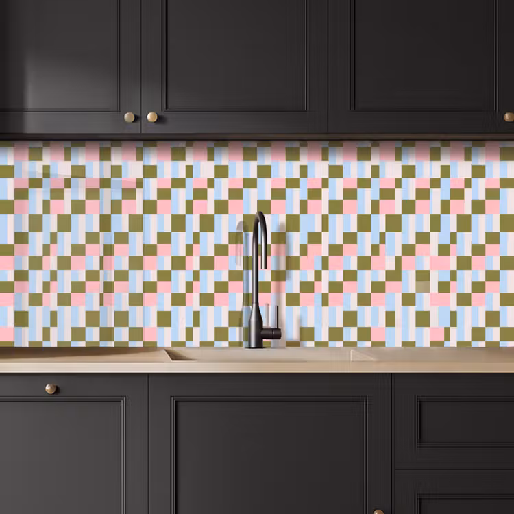 Küchenrückwand - Muster – Geometrisch – Abstrakt – Farbenfroh – Modern — 6