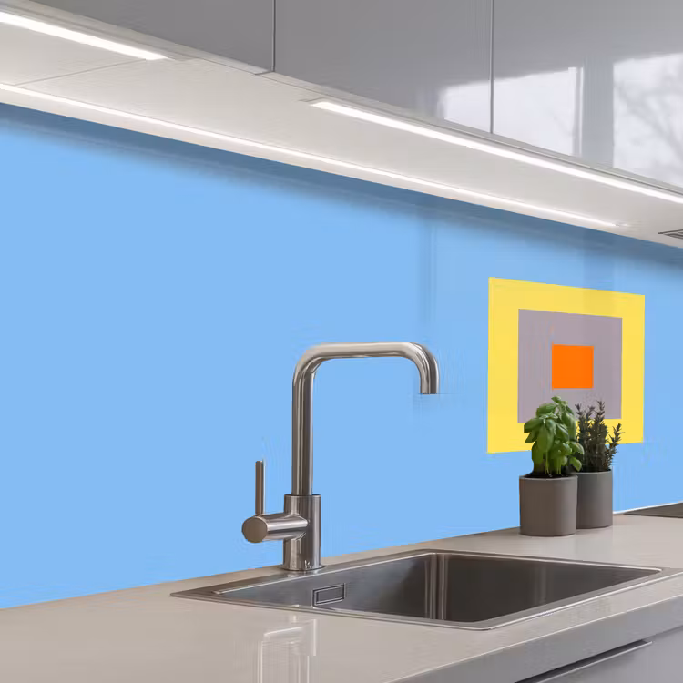 Küchenrückwand - Abstrakt – Geometrisch – Farbenfroh – Modern – Formen — 2