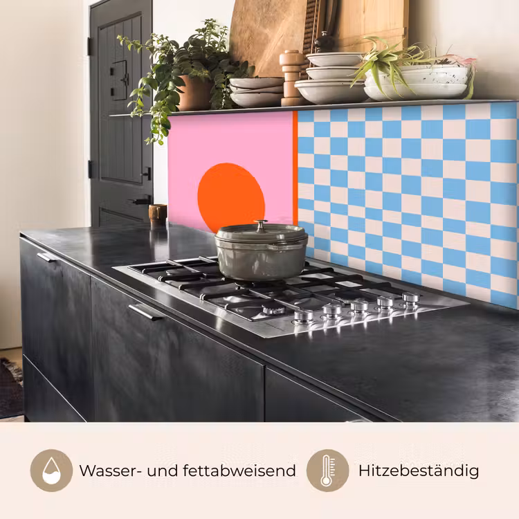 Küchenrückwand - Zusammenfassung – Formen – Geometrisch – Modern – Farbenfroh — 5