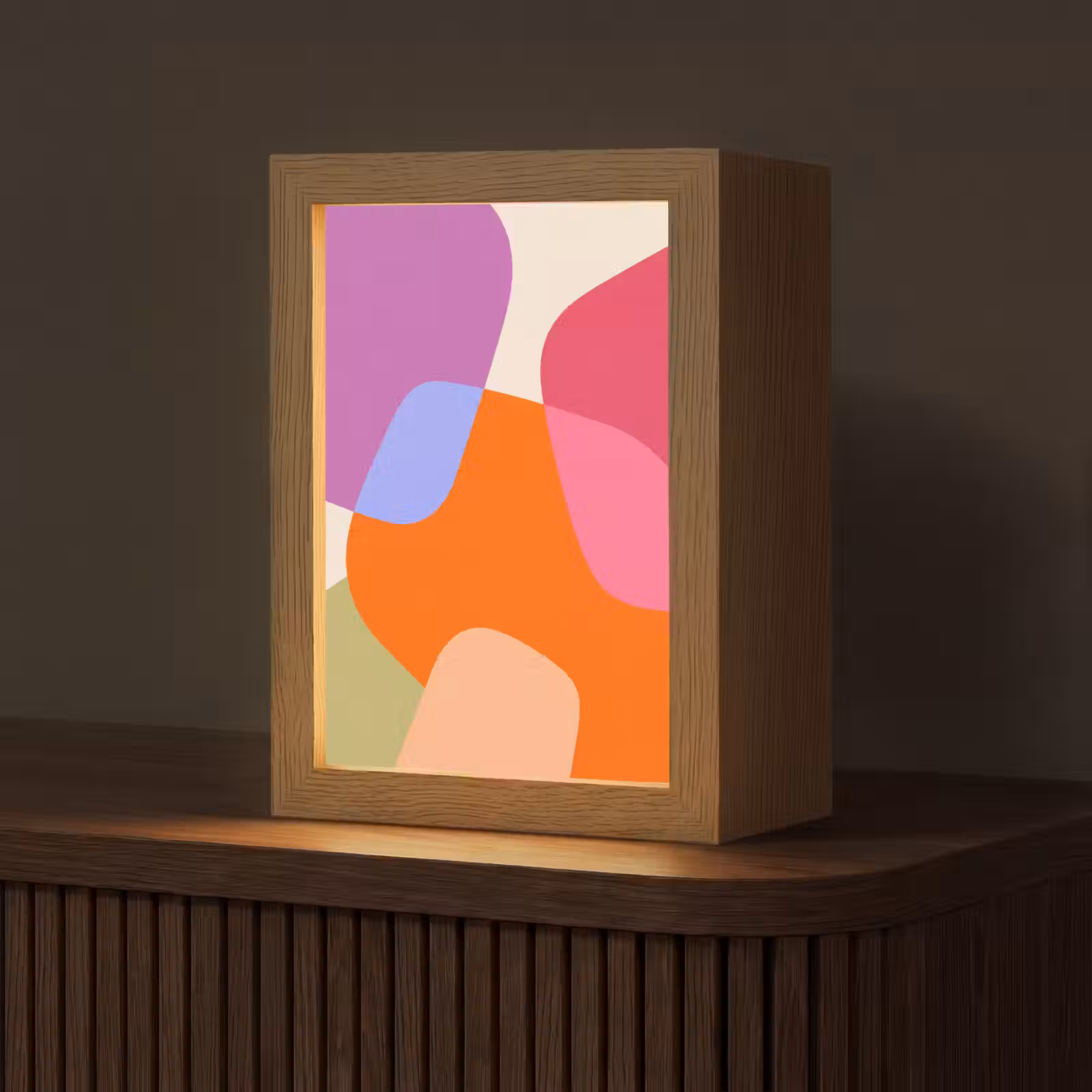 Personalisierte Lightbox - Zusammenfassung – Formen – Modern – Farbenfroh — 1
