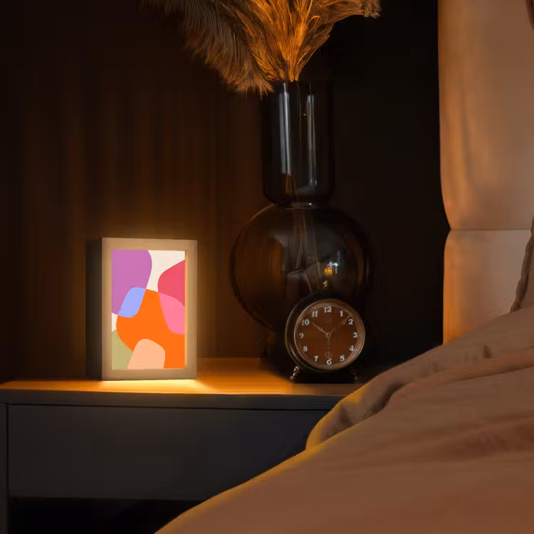 Personalisierte Lightbox - Zusammenfassung – Formen – Modern – Farbenfroh — 2