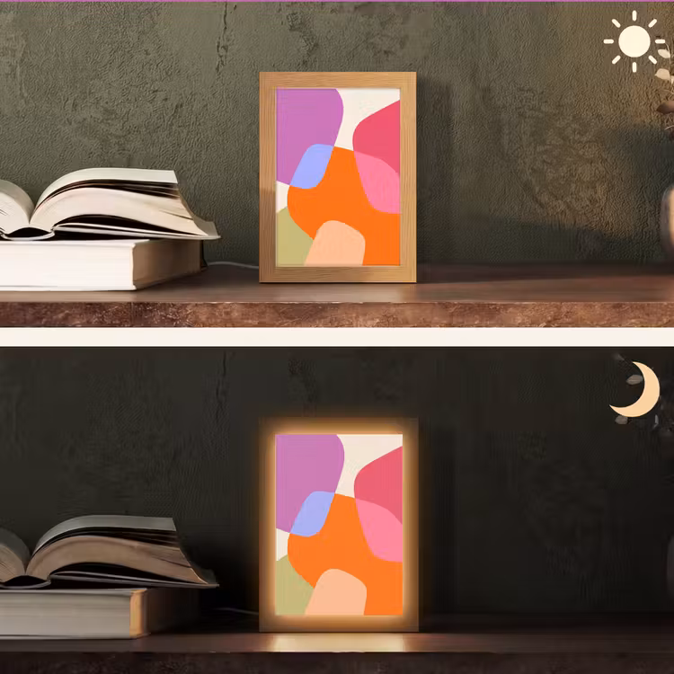 Personalisierte Lightbox - Zusammenfassung – Formen – Modern – Farbenfroh — 5