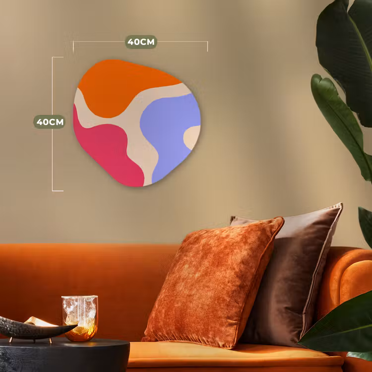 Forexbild Organische Form - Zusammenfassung – Organische Formen – Design – Modern – Farbenfroh — 4