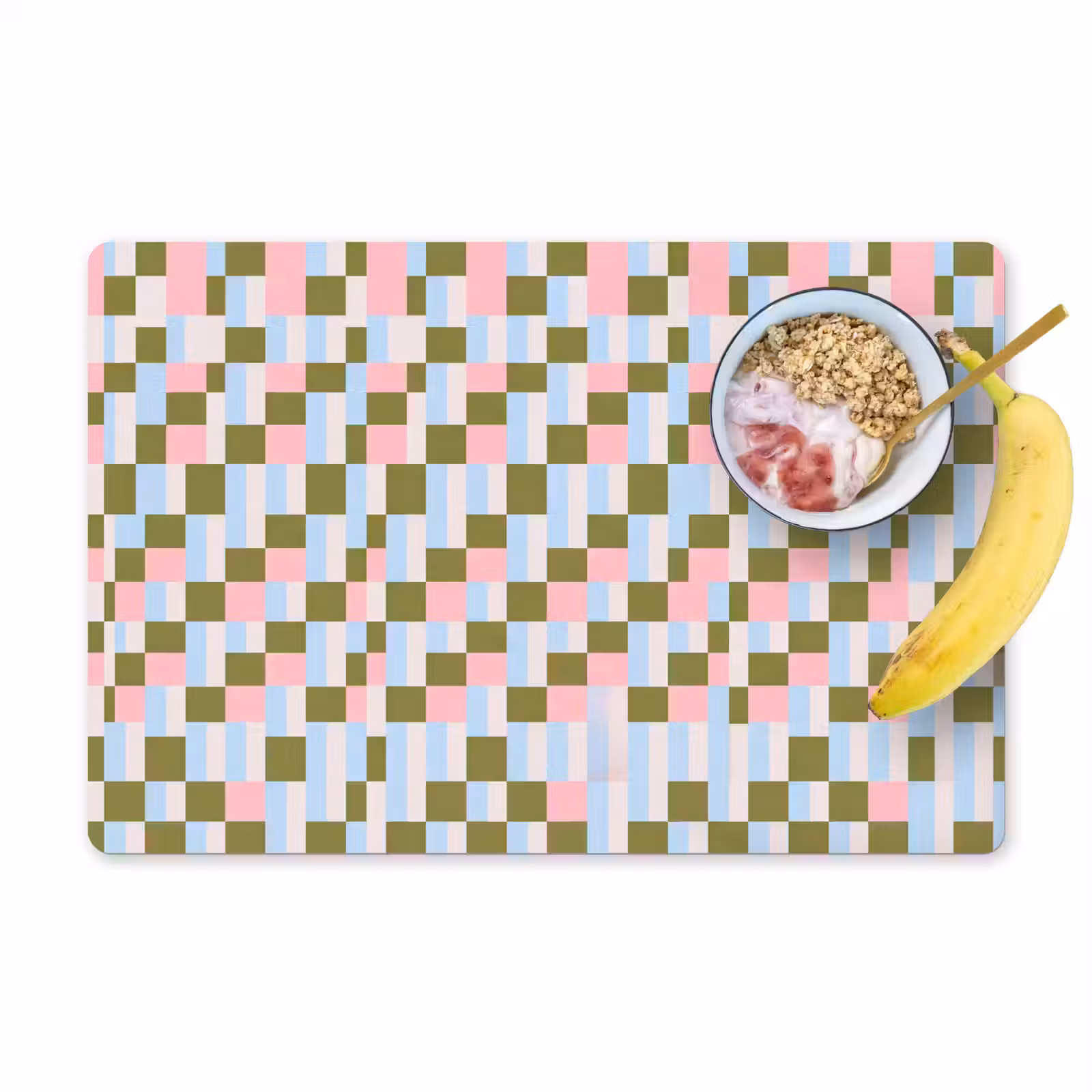 Tischset - 6 Stück - Muster – Geometrisch – Abstrakt – Farbenfroh – Modern — 1