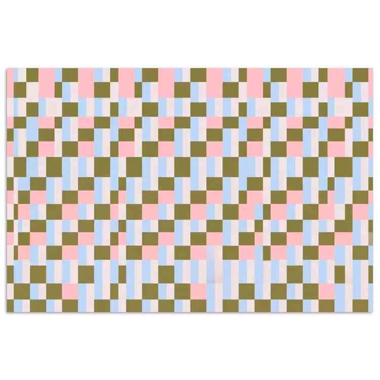 Poster - Muster – Geometrisch – Abstrakt – Farbenfroh – Modern — 1