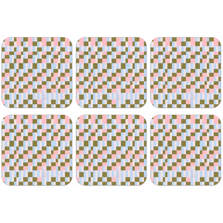 Untersetzer - Muster – Geometrisch – Abstrakt – Farbenfroh – Modern — 1