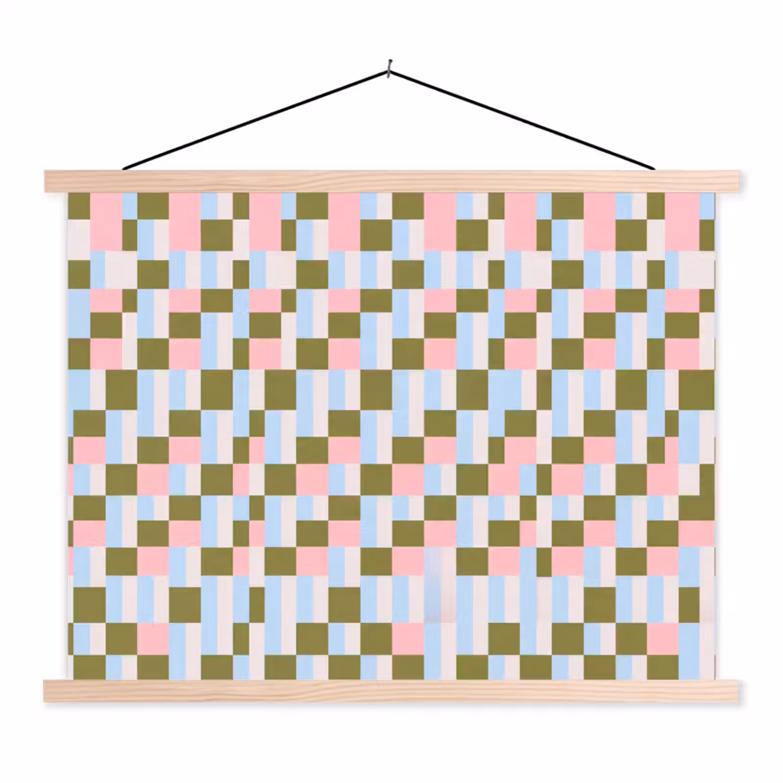 Stoffbild - Muster – Geometrisch – Abstrakt – Farbenfroh – Modern — 1