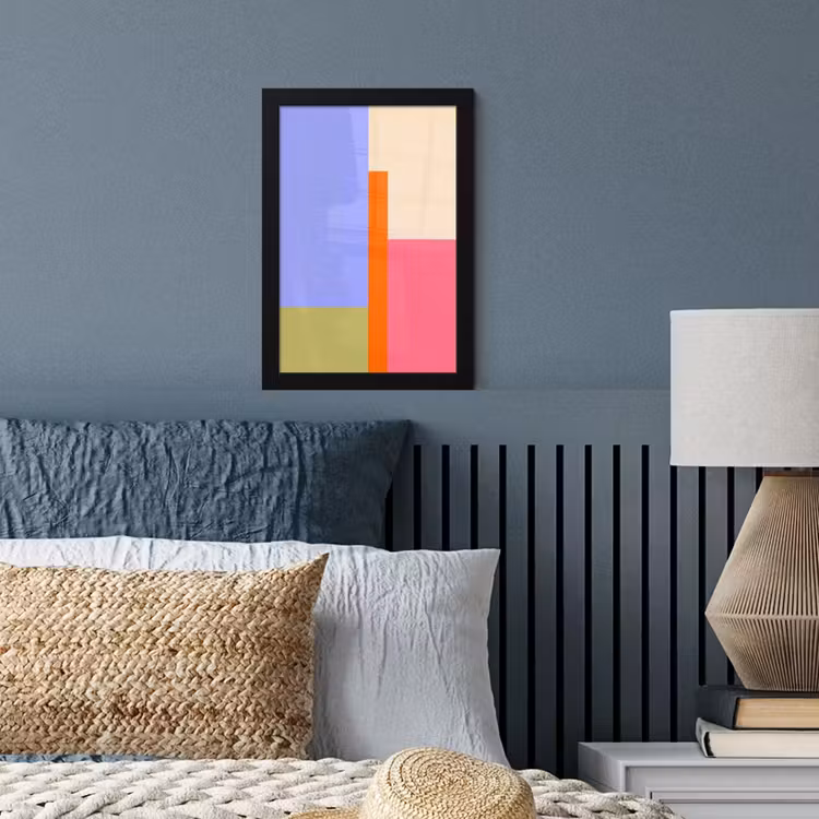 Bilder mit Rahmen - Zusammenfassung – Geometrie – Kunst – Modern – Farbenfroh — 3