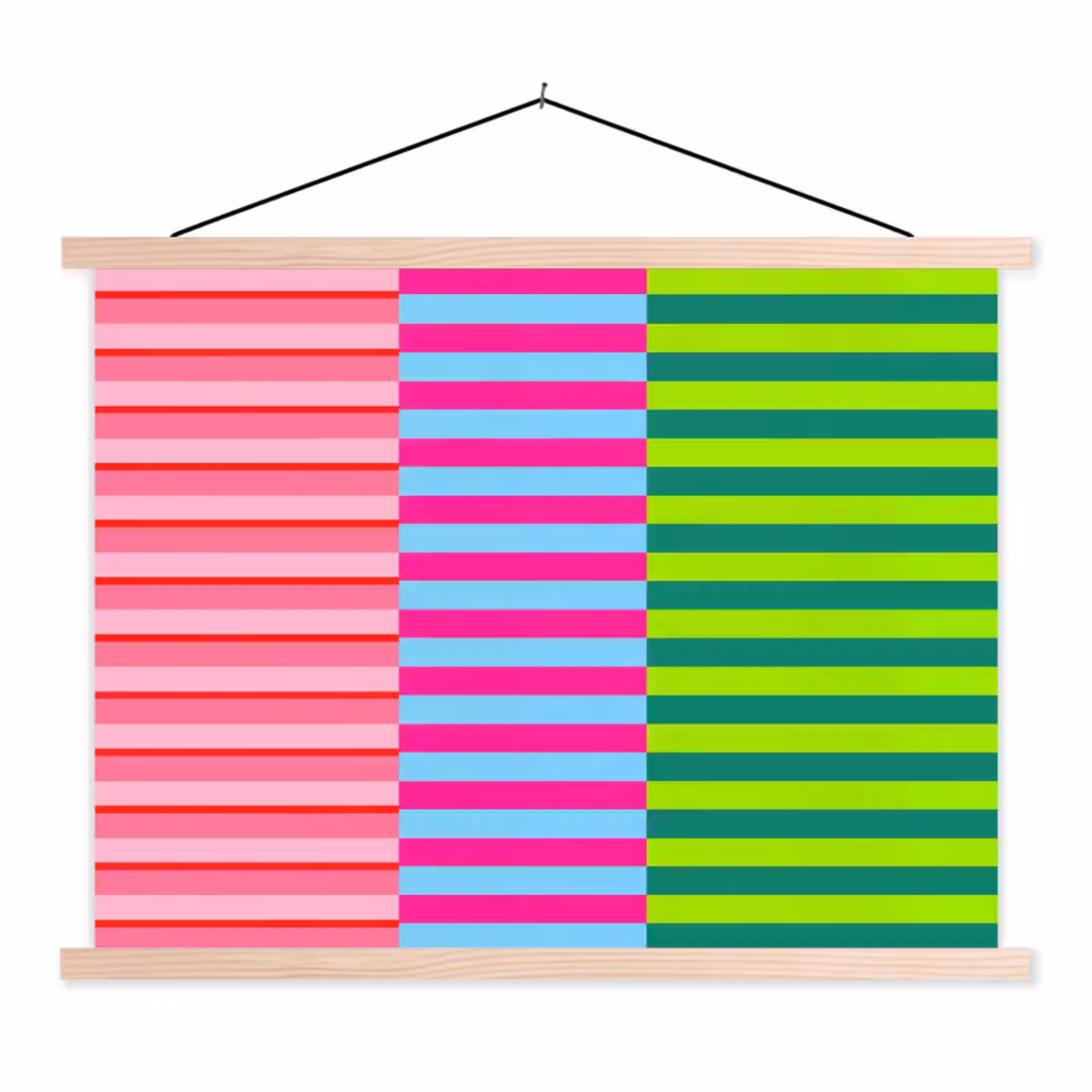 Stoffbild - Muster – Streifen – Modern – Abstrakt – Bunt — 1