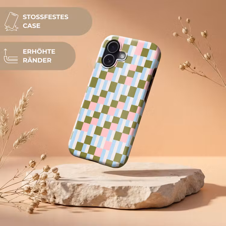Handyhülle Toughcase - Muster – Geometrisch – Abstrakt – Farbenfroh – Modern — 5