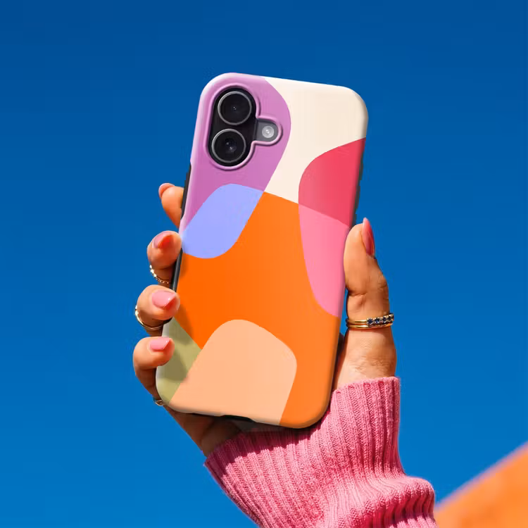 Handyhülle Toughcase - Zusammenfassung – Formen – Modern – Farbenfroh — 2