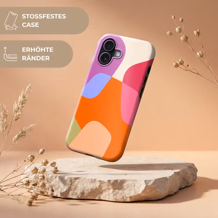 Handyhülle Toughcase - Zusammenfassung – Formen – Modern – Farbenfroh — 5