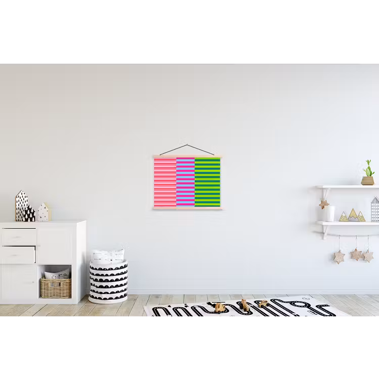Stoffbild - Muster – Streifen – Modern – Abstrakt – Bunt — 2