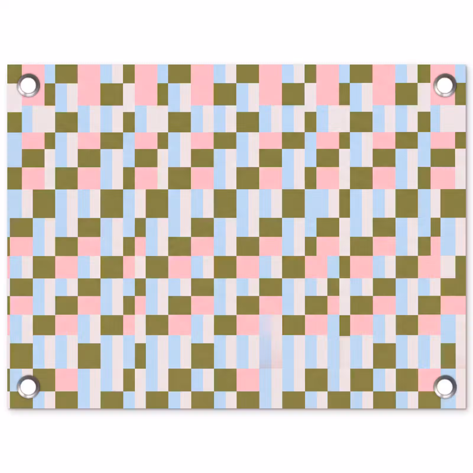 Gartenposter - Muster – Geometrisch – Abstrakt – Farbenfroh – Modern — 1