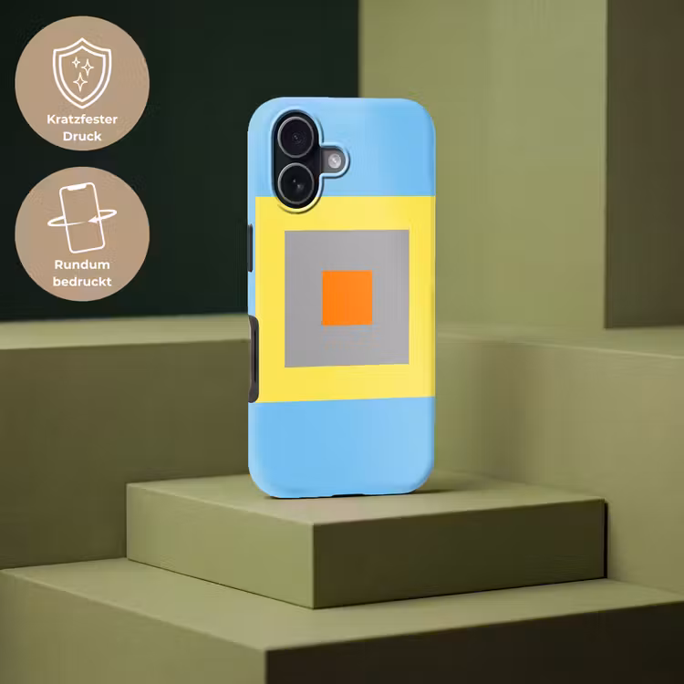 Handyhülle Toughcase - Abstrakt – Geometrisch – Farbenfroh – Modern – Formen — 7