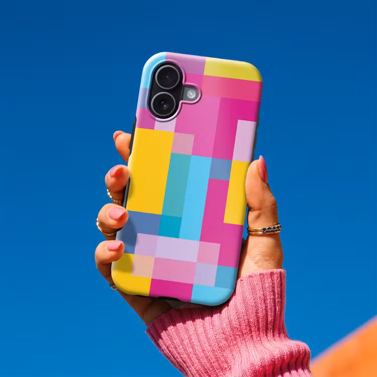 Handyhülle Toughcase - Abstrakt – Geometrisch – Kunst – Farbenfroh – Modern — 2