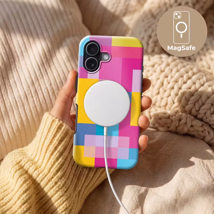 Handyhülle Toughcase - Abstrakt – Geometrisch – Kunst – Farbenfroh – Modern — 8