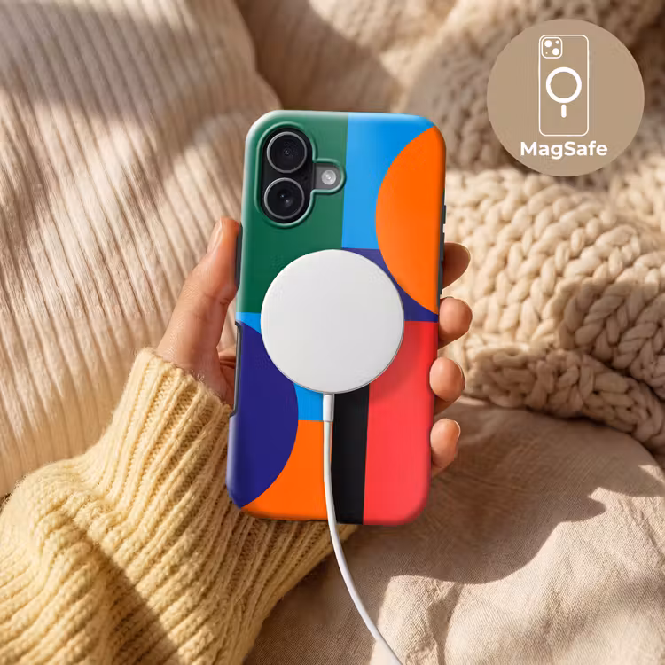 Handyhülle Toughcase - Geometrisch – Abstrakt – Formen – Farbenfroh – Modern — 8