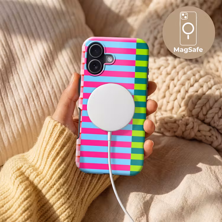 Handyhülle Toughcase - Muster – Streifen – Modern – Abstrakt – Bunt — 8