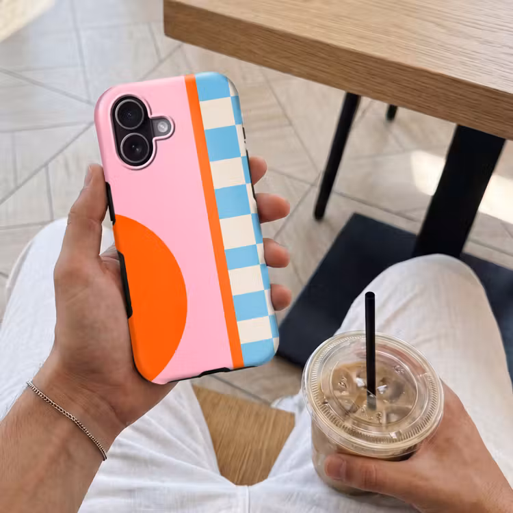 Handyhülle Toughcase - Zusammenfassung – Formen – Geometrisch – Modern – Farbenfroh — 4