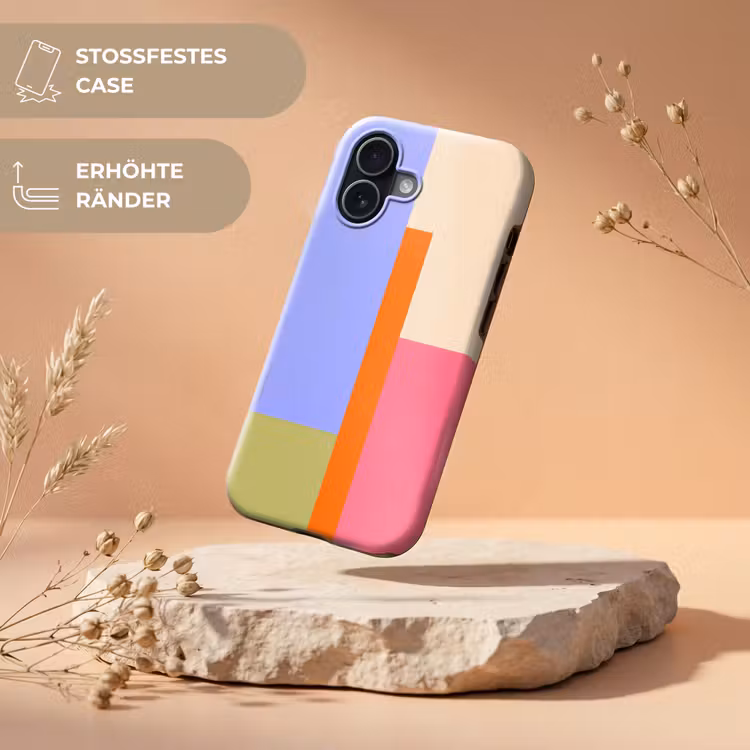 Handyhülle Toughcase - Zusammenfassung – Geometrie – Kunst – Modern – Farbenfroh — 5