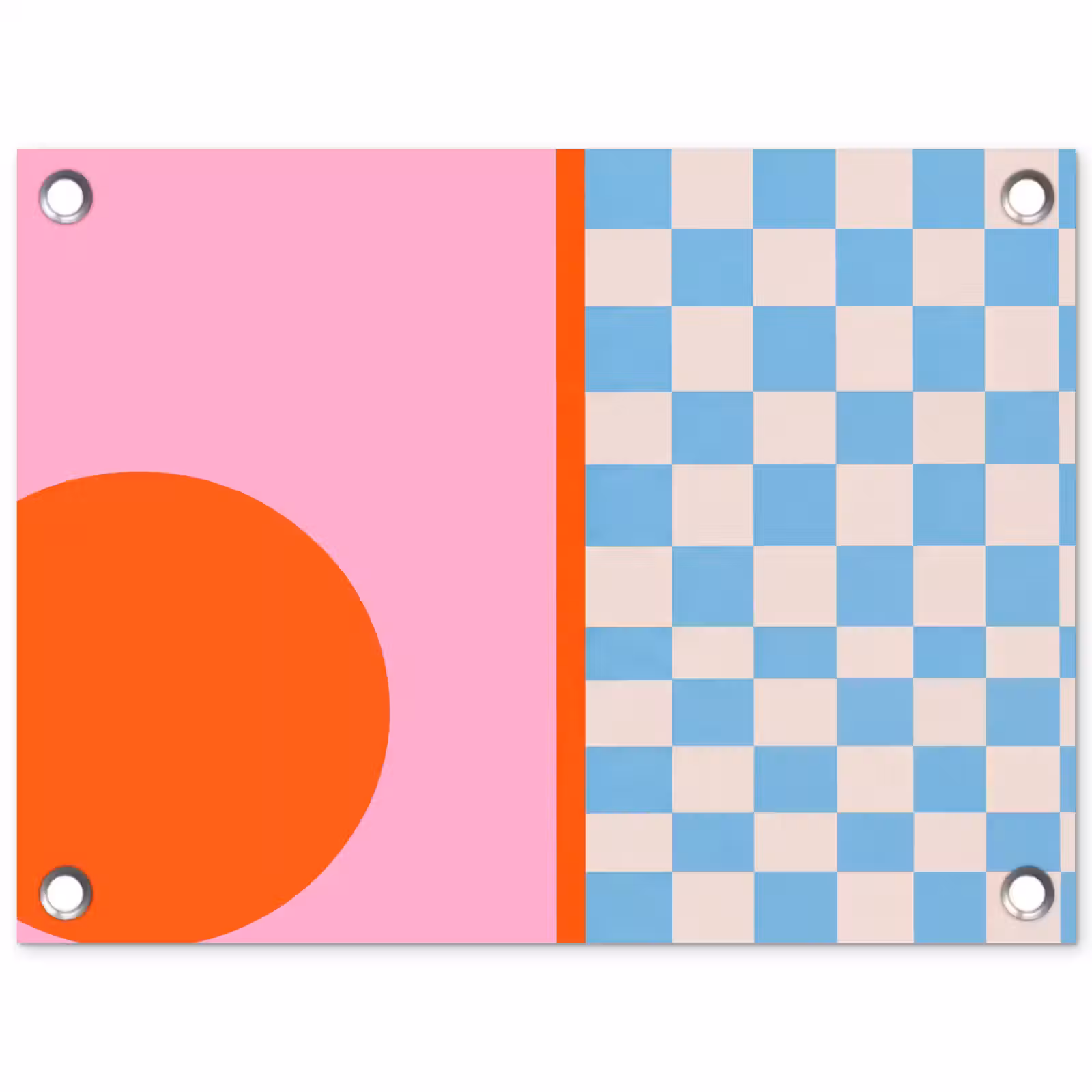 Gartenposter - Zusammenfassung – Formen – Geometrisch – Modern – Farbenfroh — 1