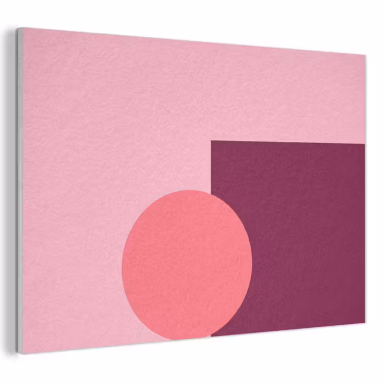 Akustikbild - Zusammenfassung – Formen – Rosa – Modern – Design — 1